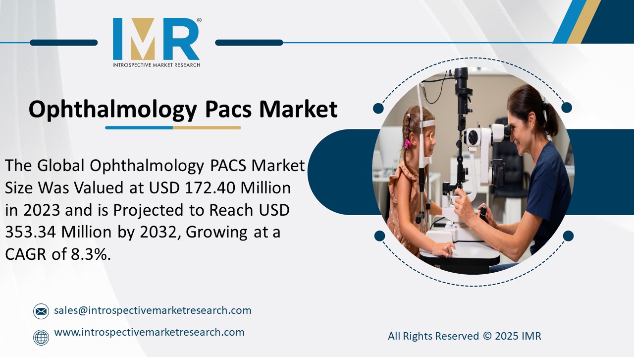 Ophthalmology Pacs Market  is Projected to Reach USD 353.34 Million by 2032