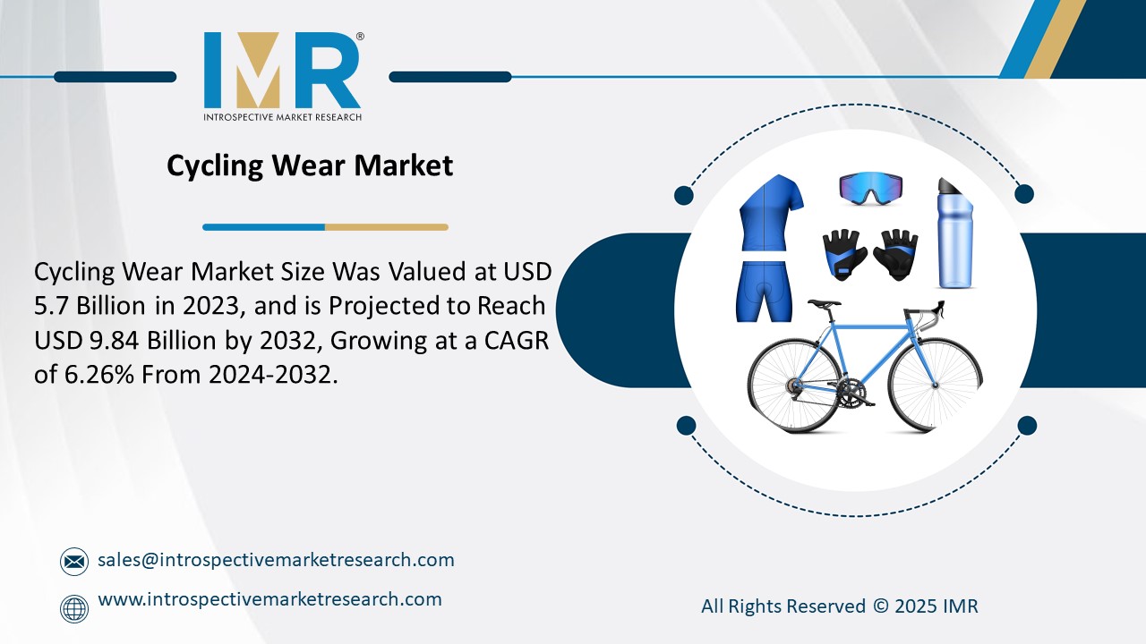  Cycling Wear Market and is Projected to Reach USD 9.84 Billion by 2032