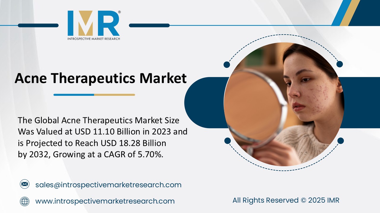 Acne Therapeutics Market To Reach USD 18.28 Billion by 2032