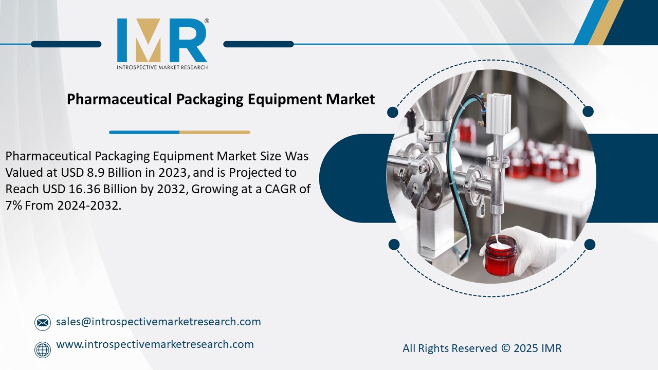  Pharmaceutical Packaging Equipment Market is Projected to Reach USD 16.36 Billion by 2032