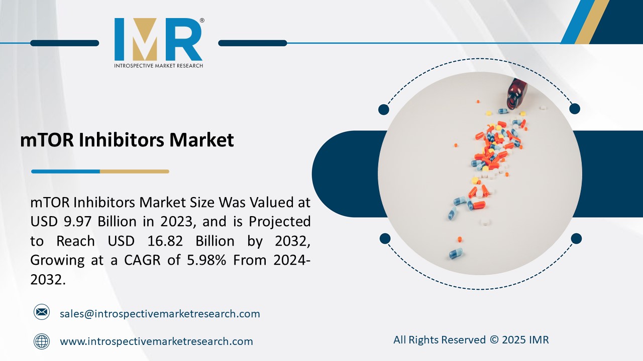 mTOR Inhibitors Market To Reach USD 16.82 Billion by 2032