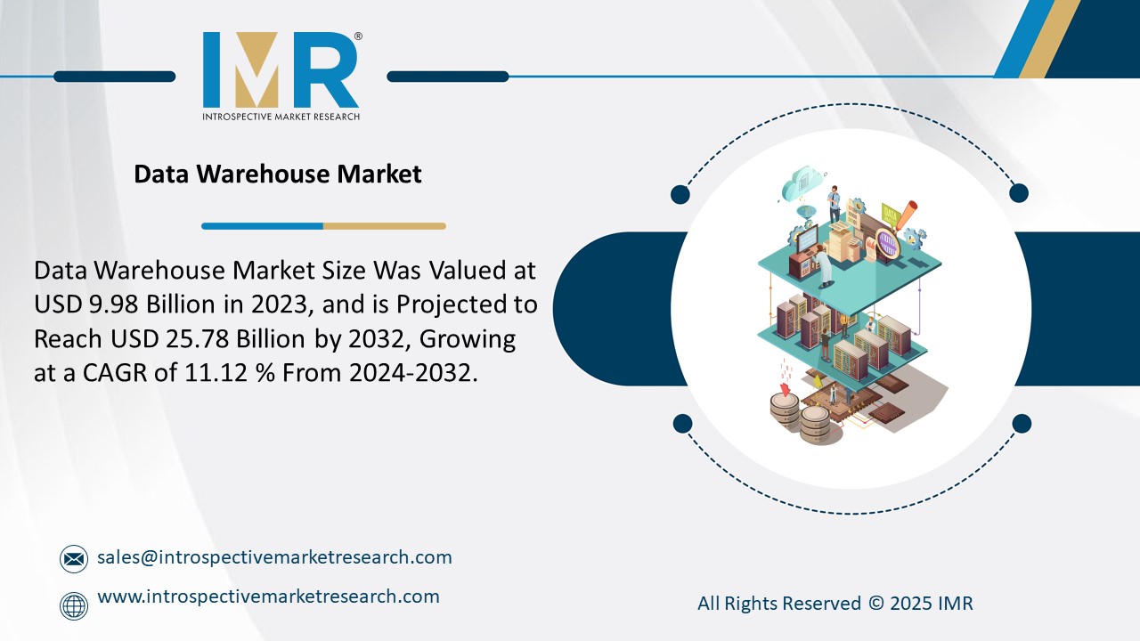 Data Warehouse Market is Projected to Reach USD 25.78 Billion by 2032