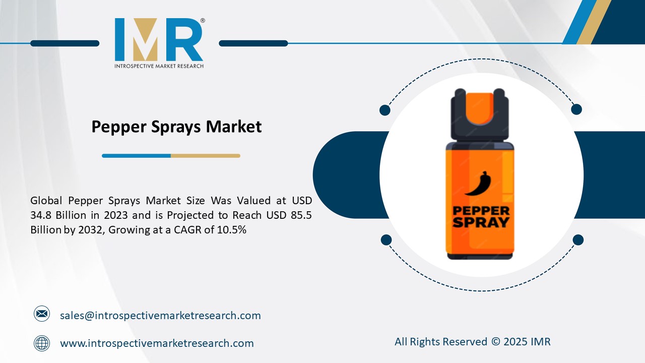 Pepper Sprays Market To Reach USD 85.5 Billion by 2032