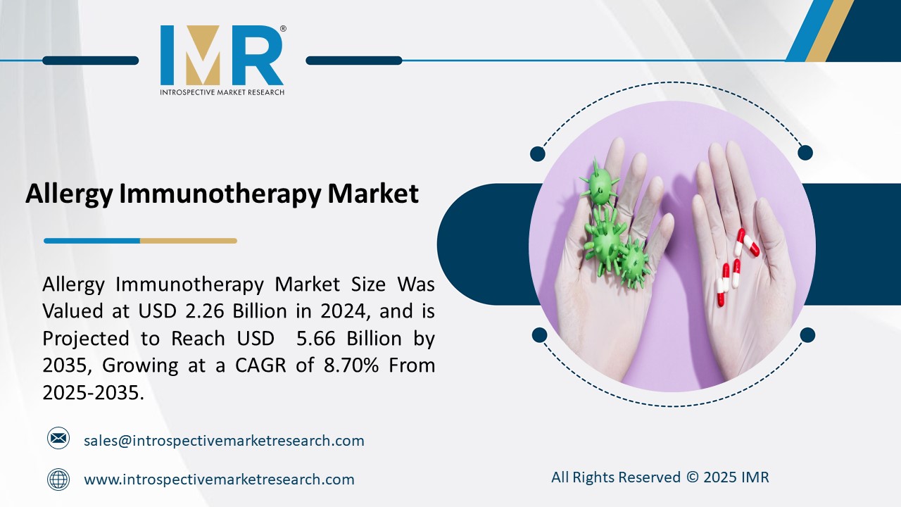 Allergy Immunotherapy Market is Projected to Reach USD 5.66 Billion by 2035