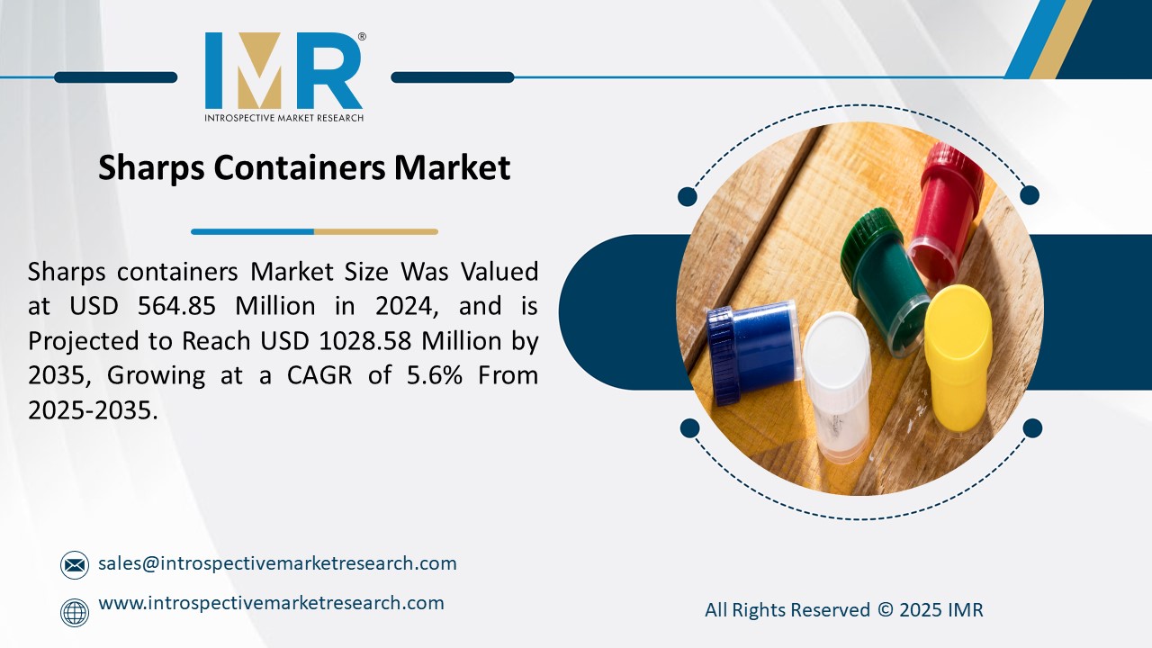 Sharps Containers Market is Projected to Reach USD 1028.58 Million by 2035