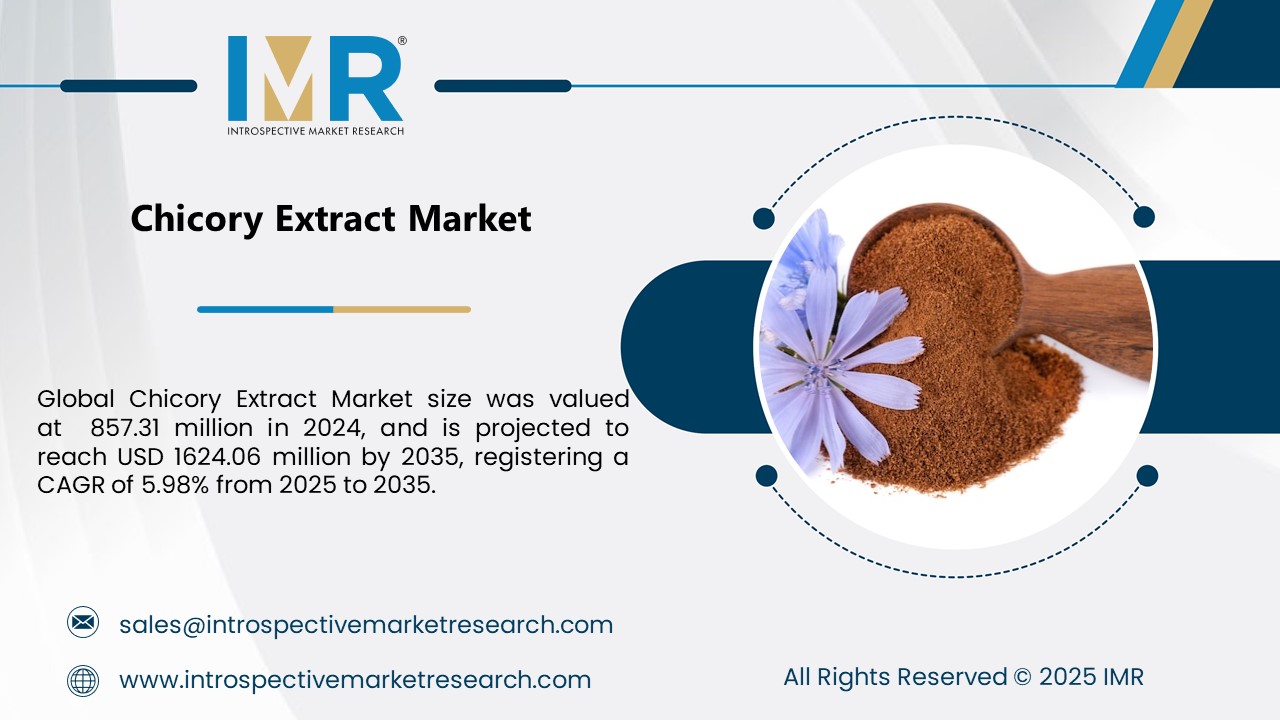 Chicory Extract Market To Reach USD 1624.06 Million By Year 2035