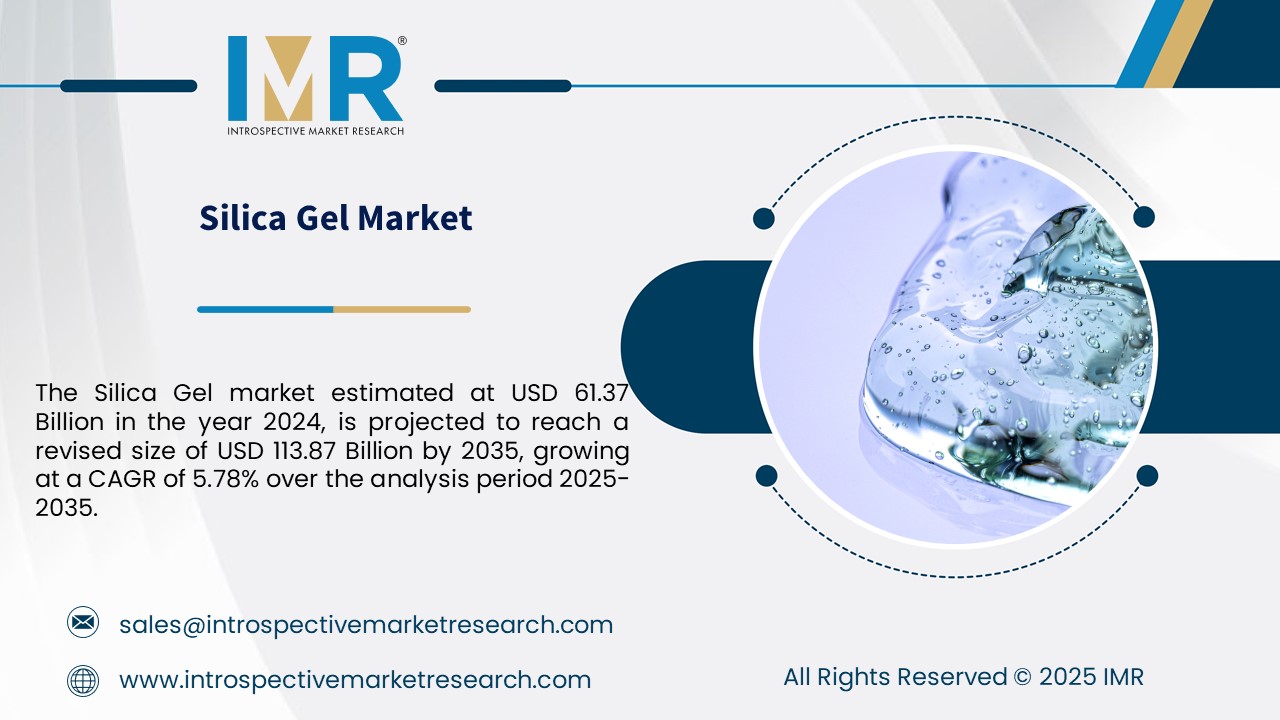 Silica Gel Market To Reach USD 113.87 Billion by Year 2035
