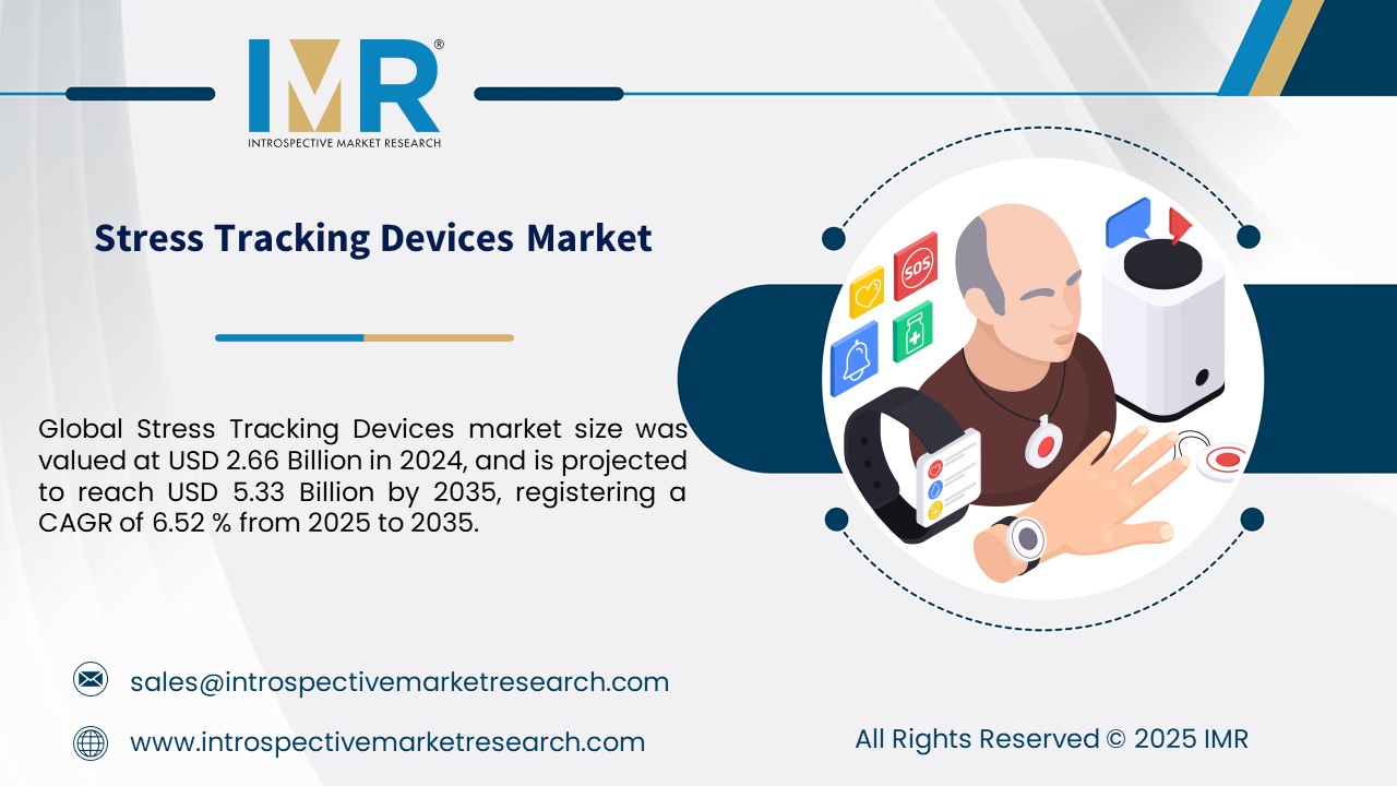 Stress Tracking Devices Market To Reach USD 5.33 Billion By Year 2035