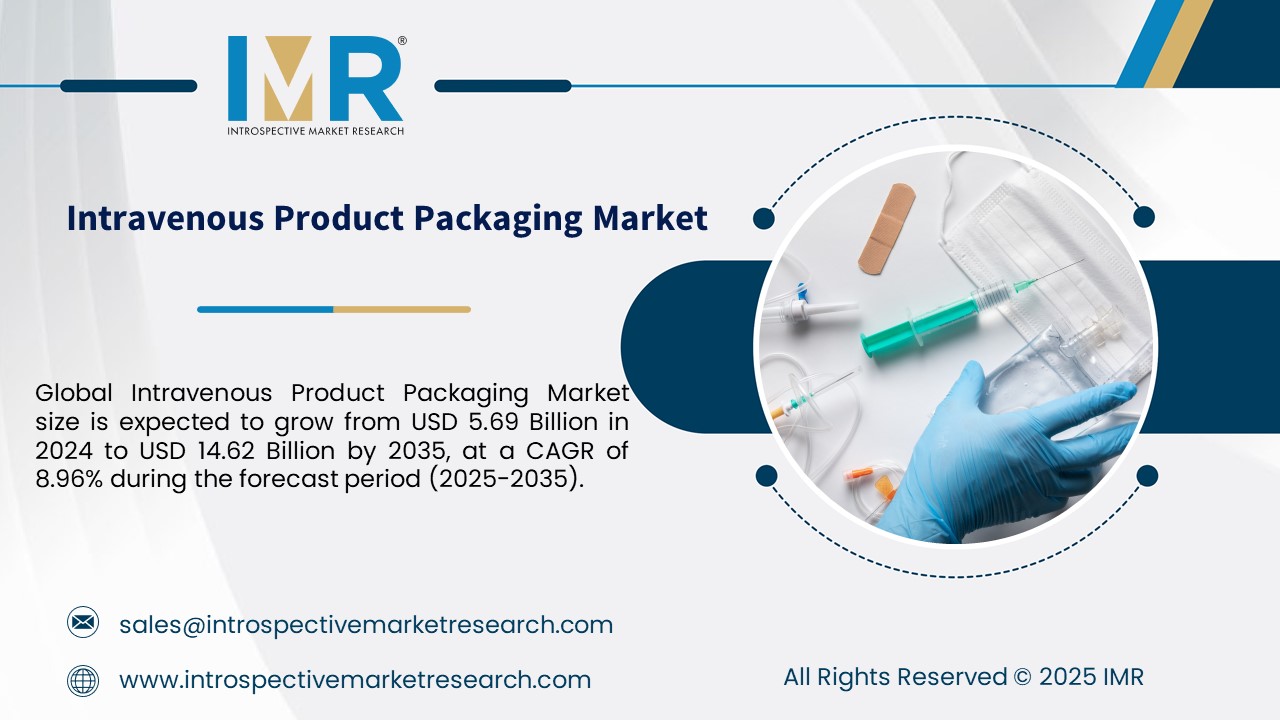 Intravenous Product Packaging Market To Reach USD 14.62 Billion By Year 2035