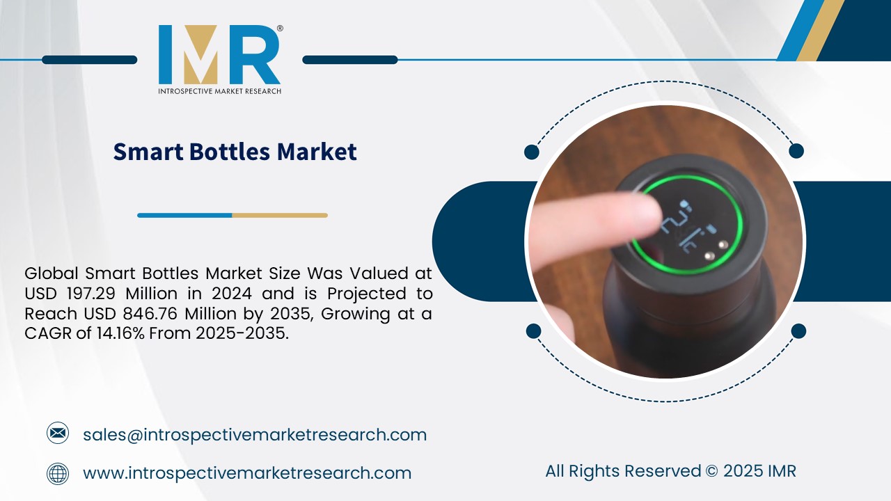 Smart Bottles Market To Reach USD 846.76 Million by Year 2035