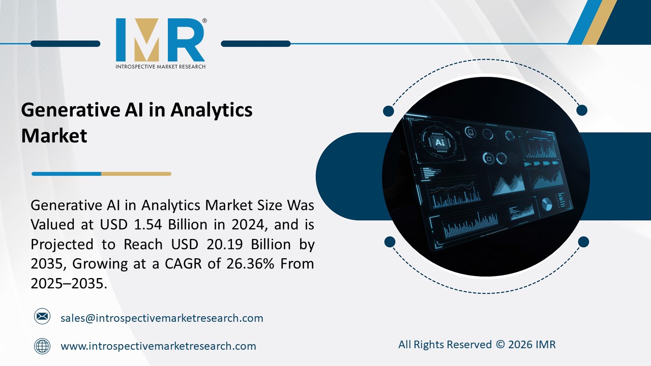 Generative AI in Analytics Market is Projected to Reach USD 20.19 Billion by 2035
