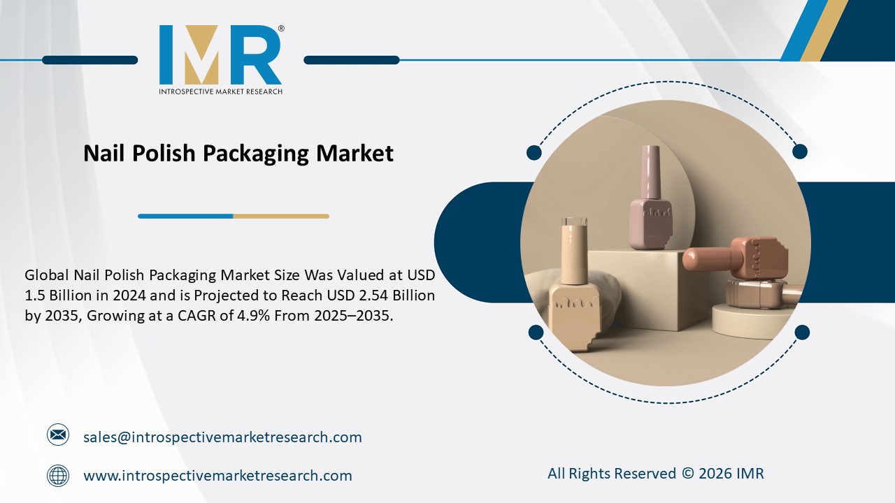 Nail Polish Packaging Market is Projected to Reach USD 2.54 Billion by 2035