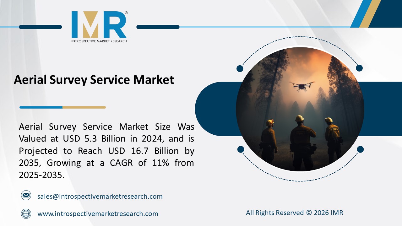 Aerial Survey Service Market is Projected to Reach USD 16.7 Billion by 2035