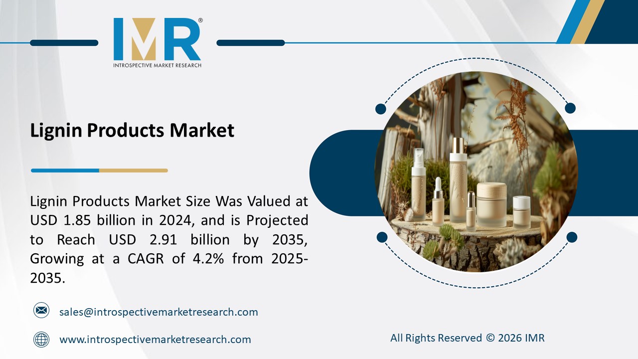 Lignin Products Market is Projected to Reach USD 2.91 Billion by 2035