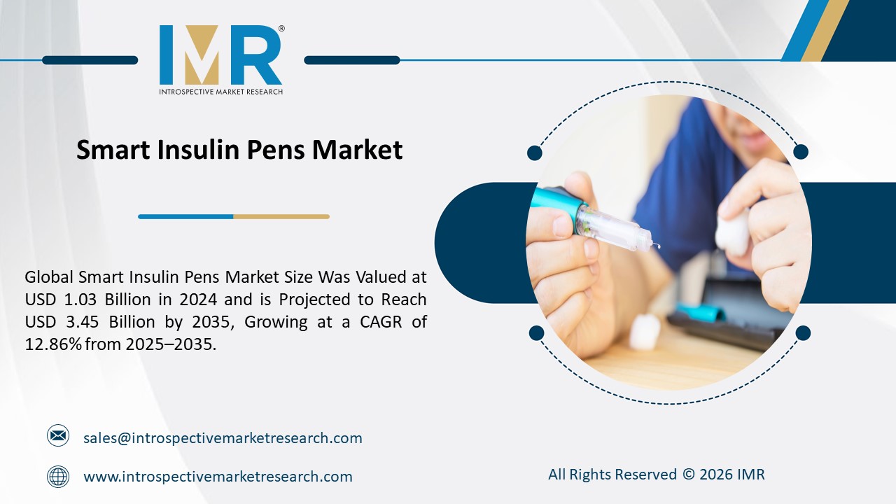 Smart Insulin Pens Market is Projected to Reach USD 3.45 Billion By 2035