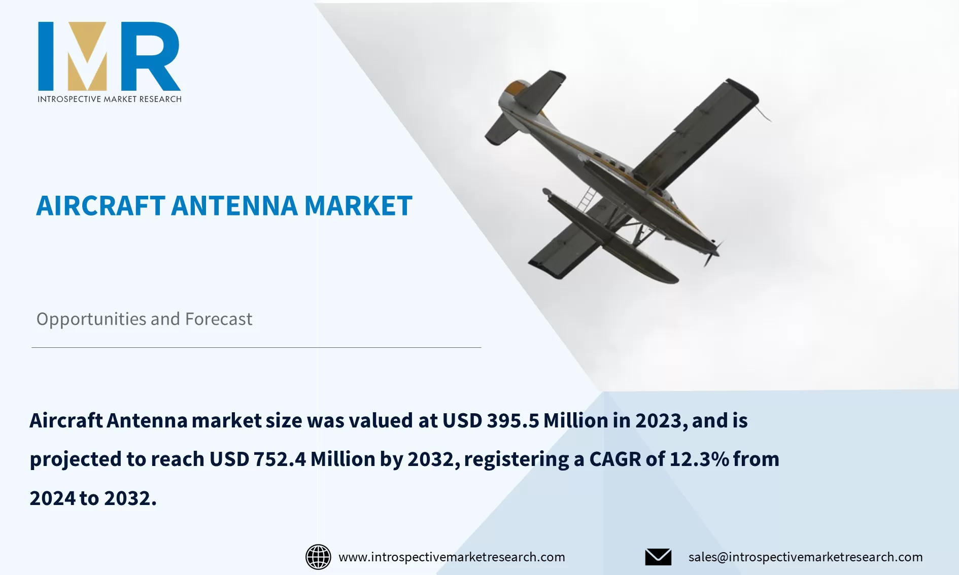 Aircraft Antenna Market To Reach USD 752.4 Million by 2032