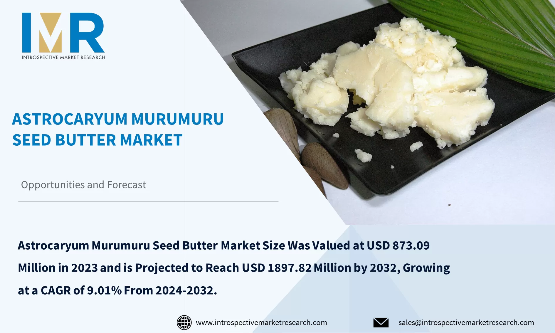 Global Astrocaryum Murumuru Seed Butter Market To Reach USD 1897.82 Million by 2032