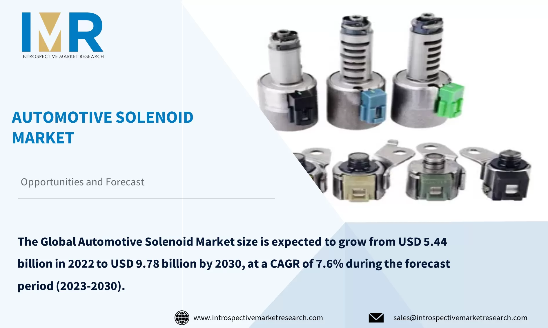 Automotive Solenoid Market To Reach USD 9.78 billion By Year 2030