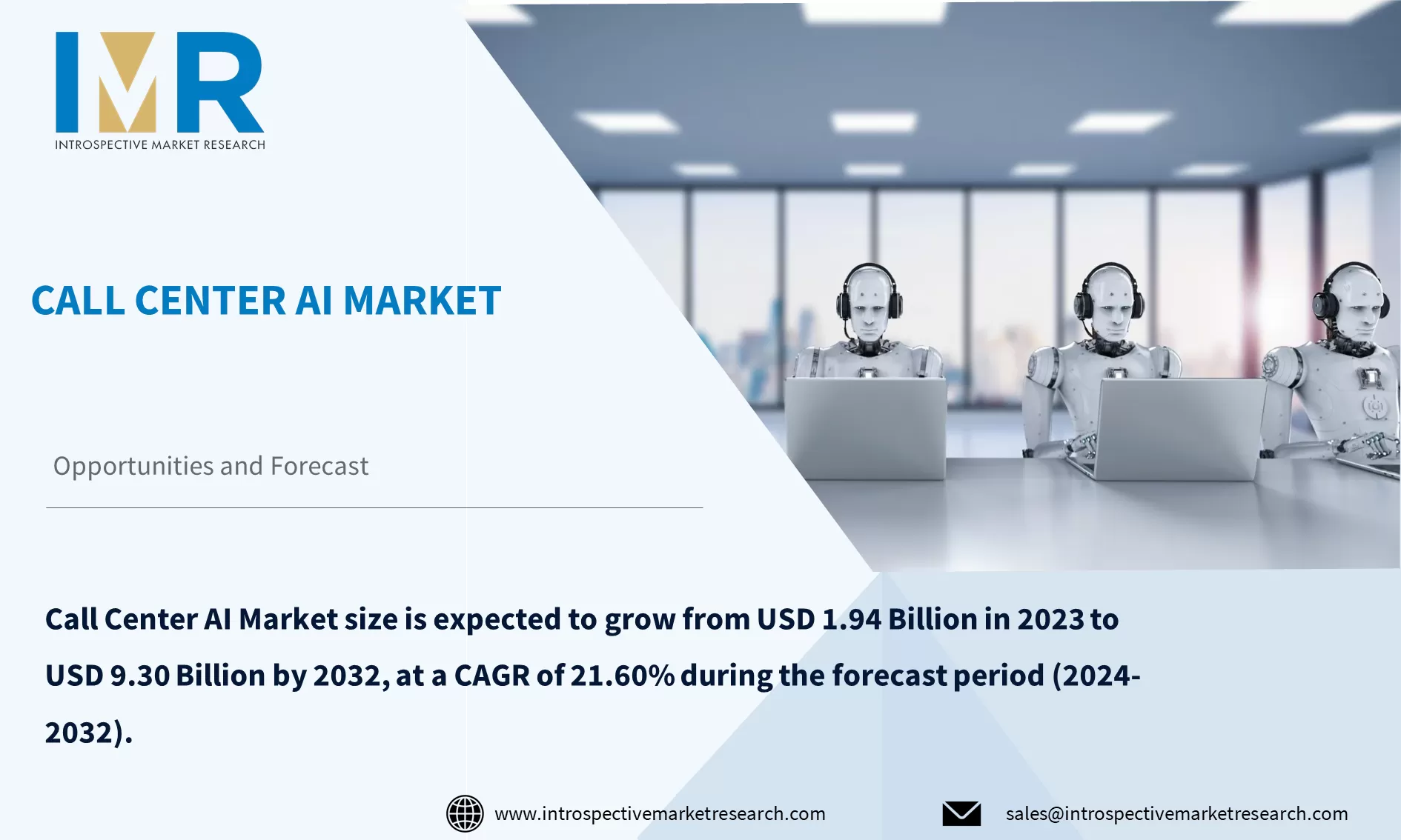 Call Centre AI Market To Reach USD 9.30 Billion By Year 2032