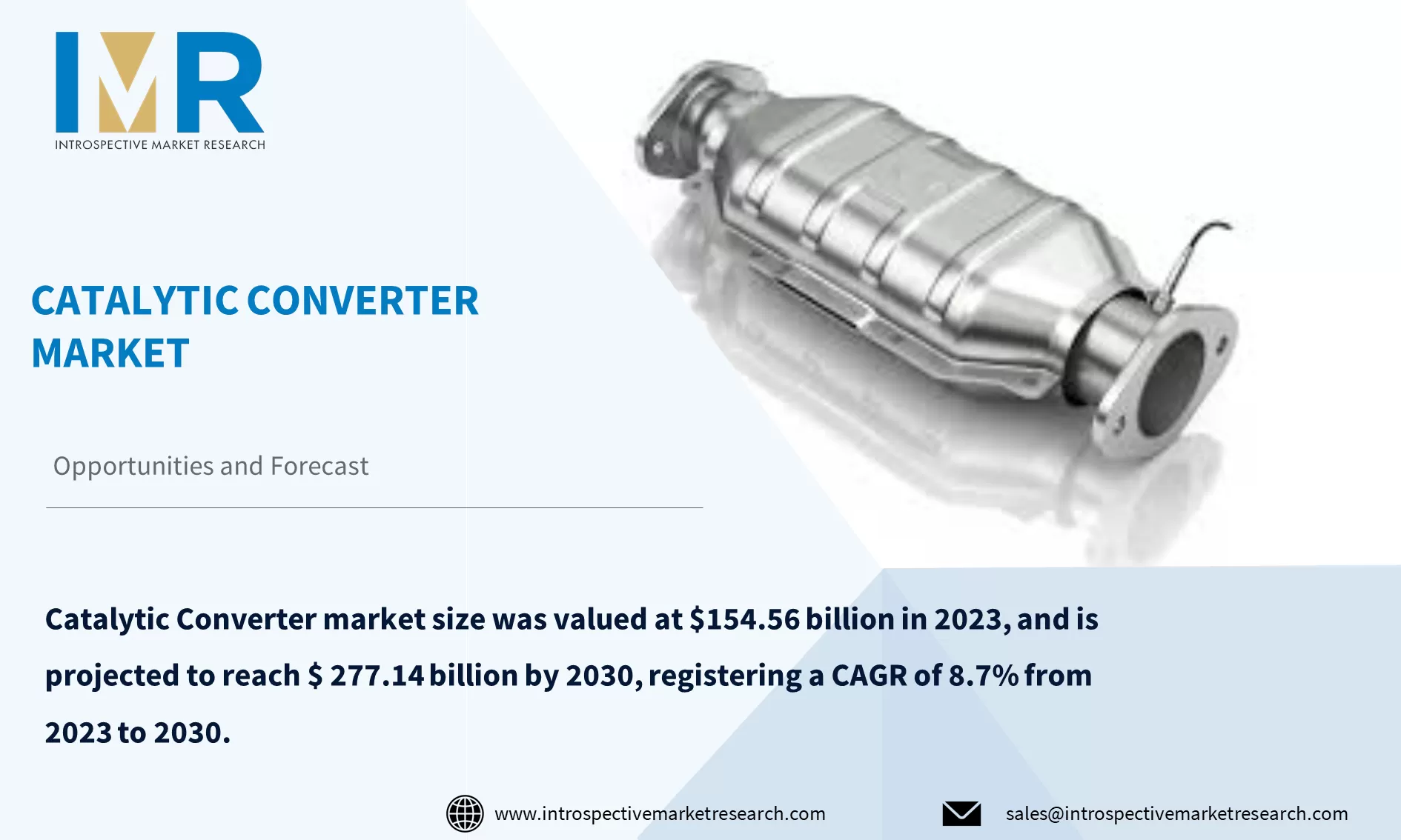 Catalytic Converter Market To Reach USD 277.14 Billion by Year 2030