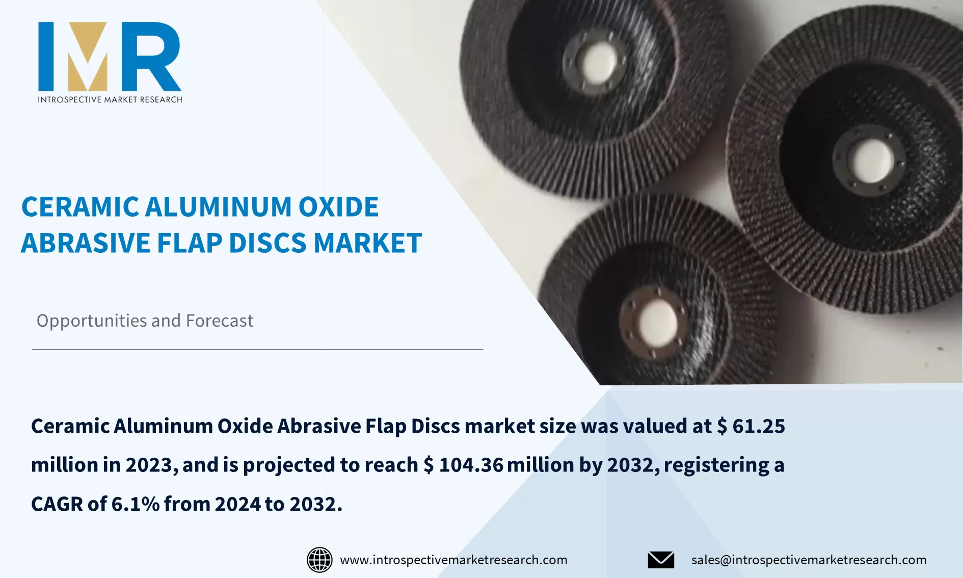 Ceramic Aluminum Oxide Abrasive Flap Discs Market To Reach USD 104.36 million by 2032