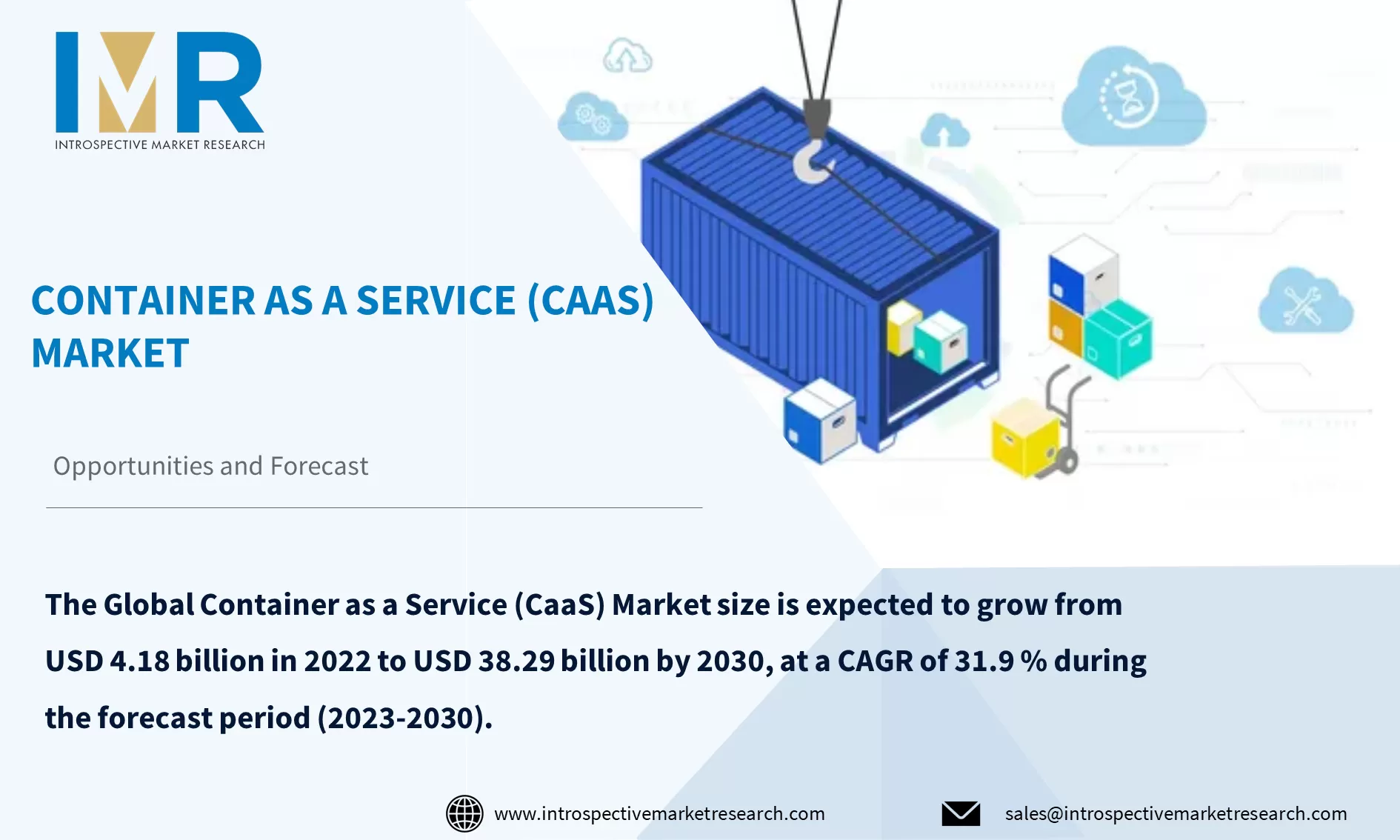 Container as a Service (CaaS) Market To Reach USD 38.29 Billion by Year 2030
