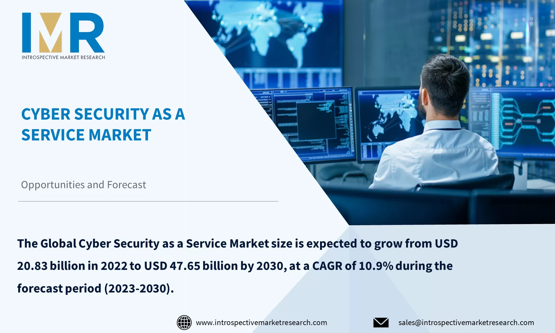 Cyber security as a Service Market To Reach USD 47.65 Billion by Year 2030