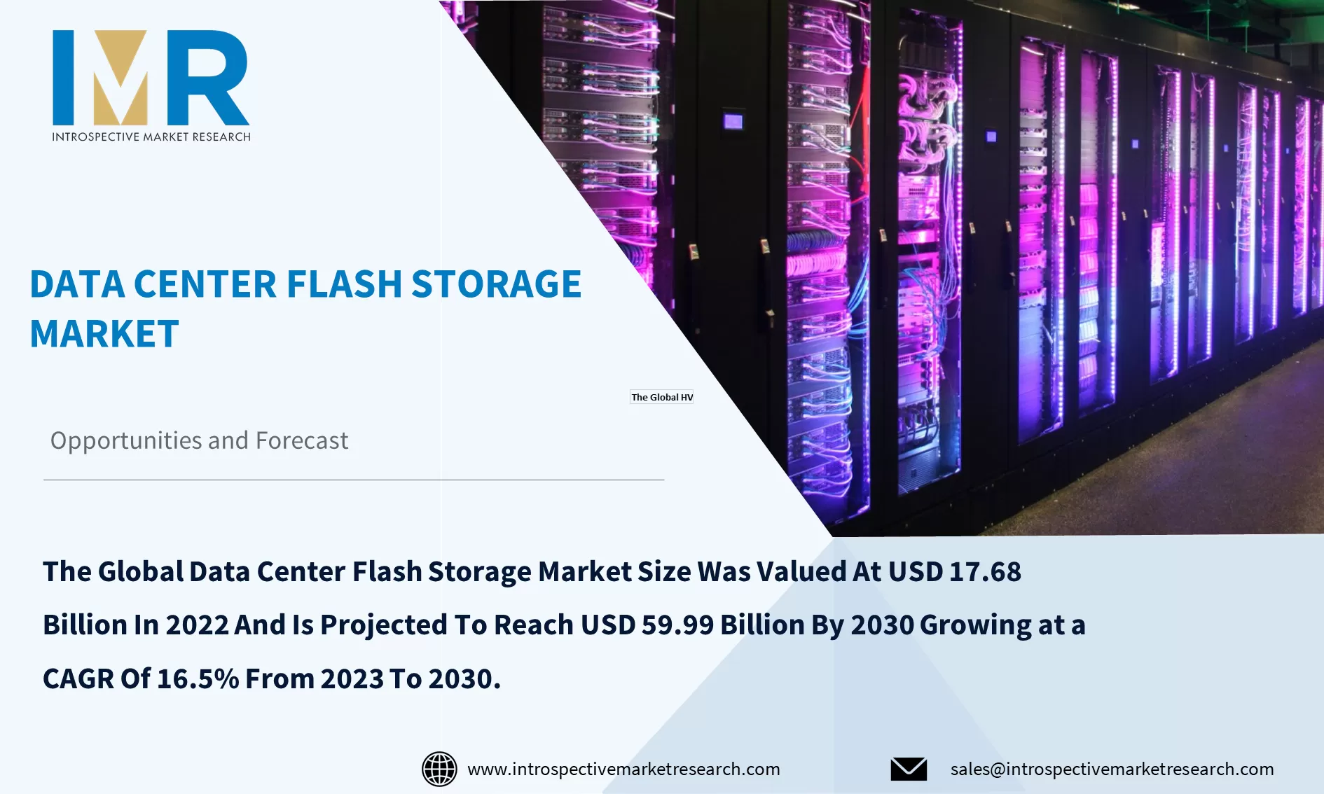 Data Center Flash Storage Market To Reach USD 59.99 Billion by Year 2030