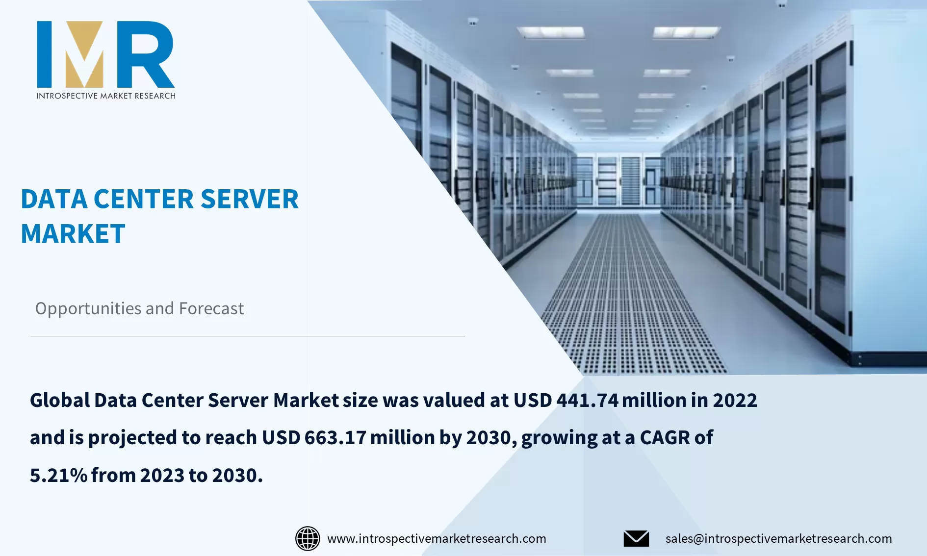 Data Center Server Market To Reach USD 663.17 Million by Year 2030