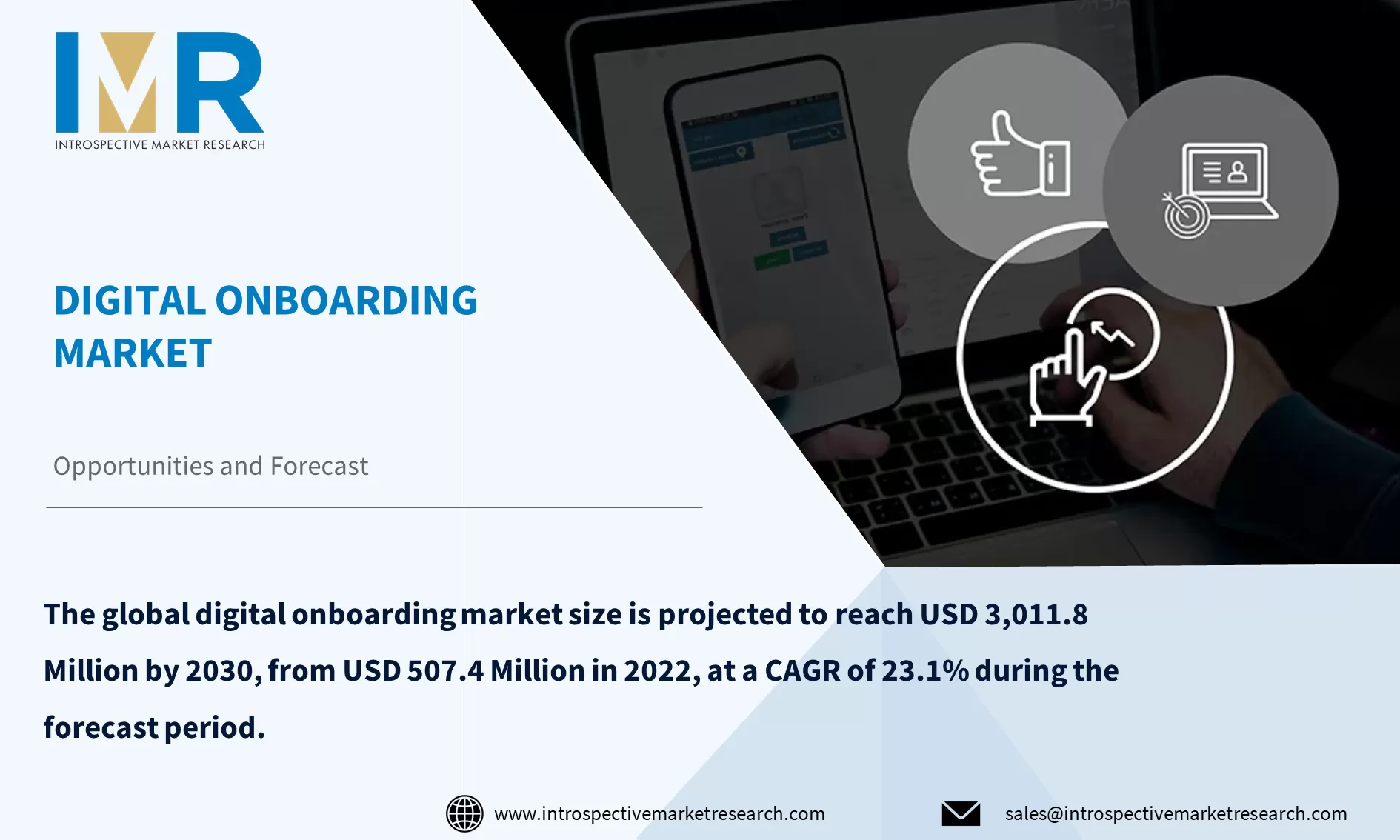 Digital Onboarding Market To Reach USD 3,011.8 Million By Year 2030