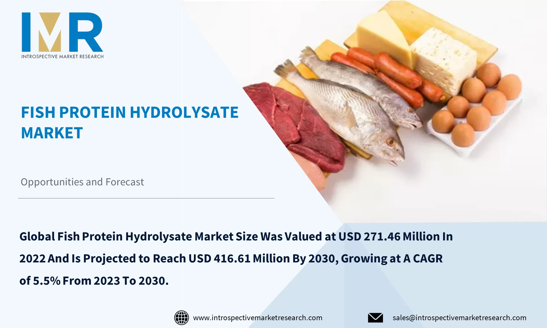 Fish Protein Hydrolysate Market To Reach USD 416.61 Billion By Year 2030