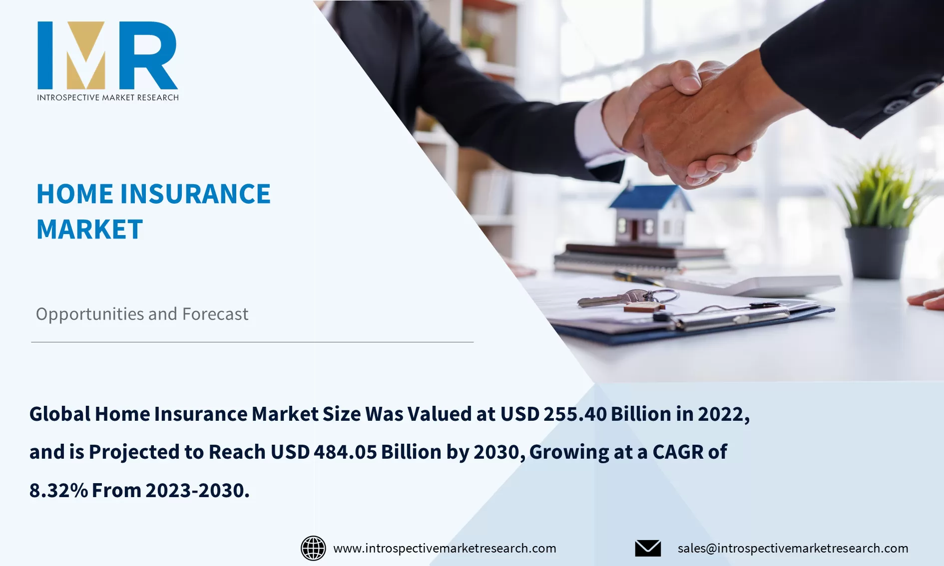 Home Insurance Market To Reach USD 484.05 Billion by Year 2030