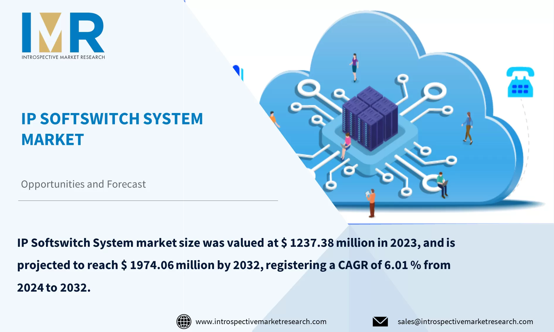 IP Softswitch System Market To Reach USD 1974.06 million by 2032