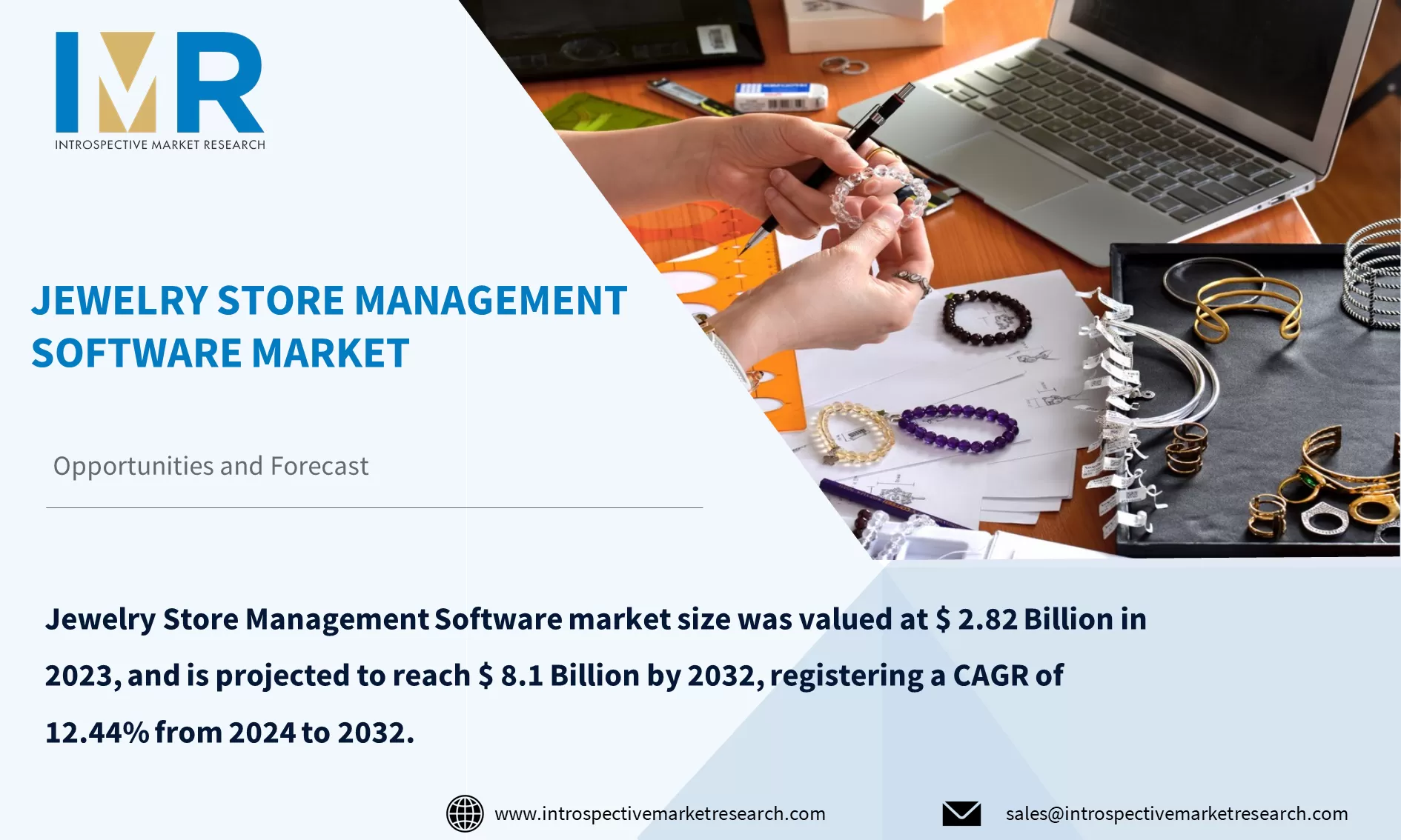 Jewelry Store Management Software Market To Reach USD 8.1 Billion By Year 2032