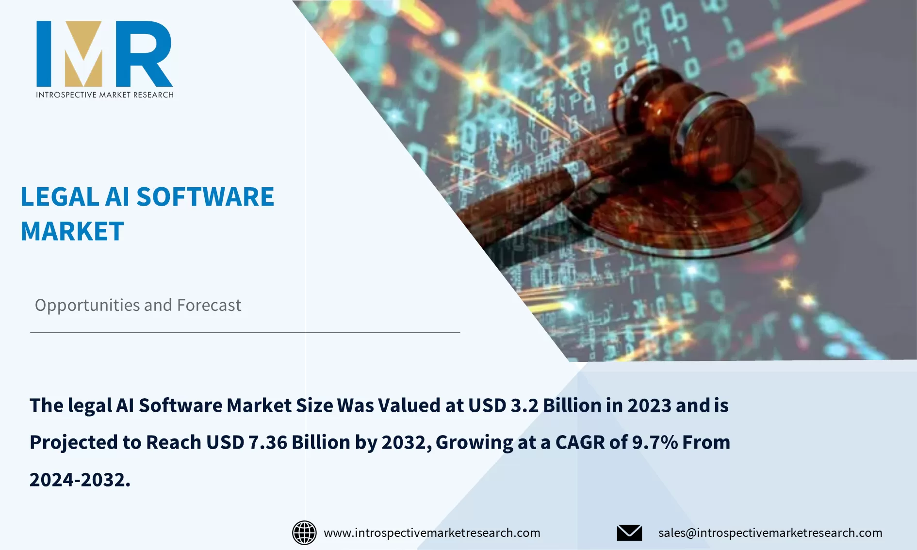 Legal AI Software Market To Reach USD 7.36 Billion by 2032