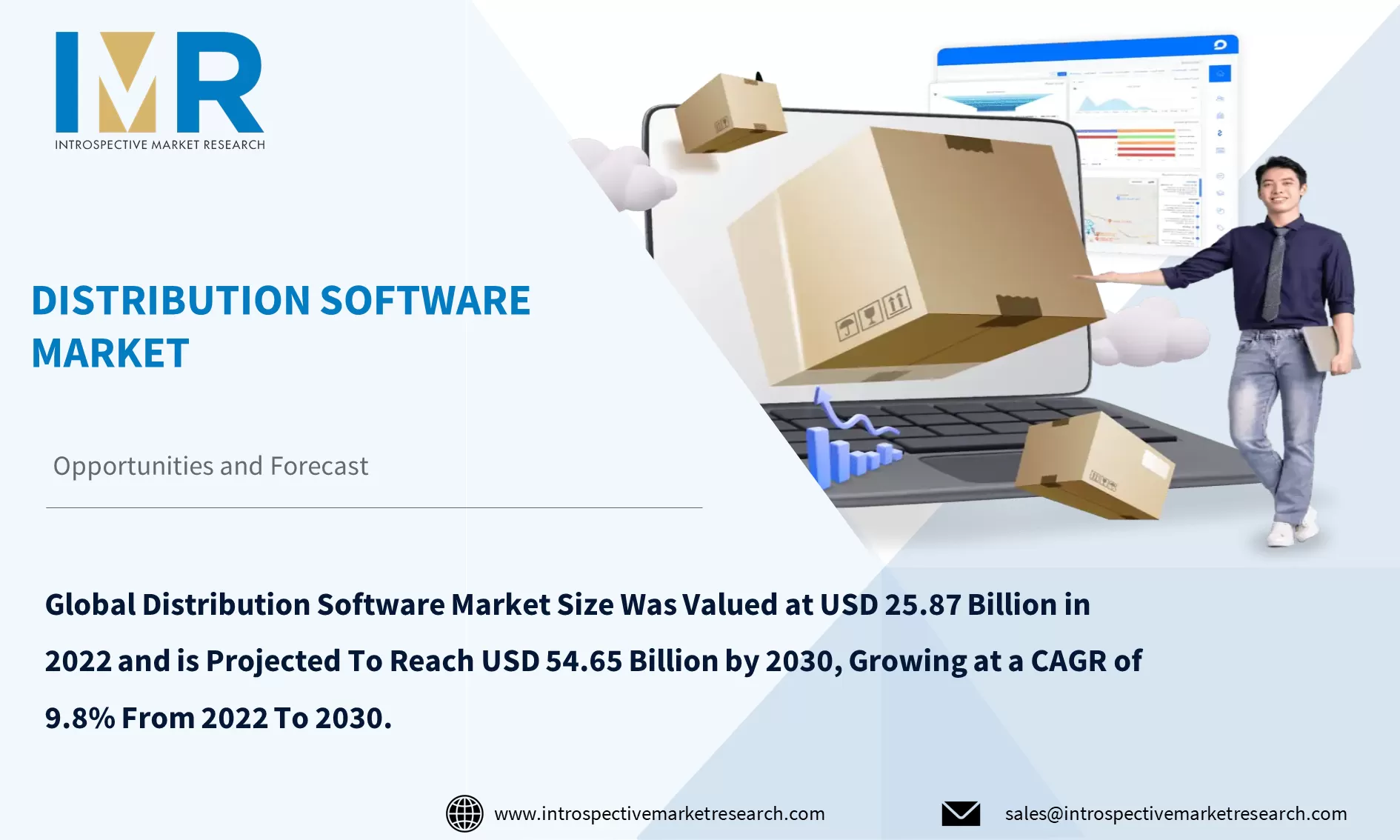 Distribution Software Market To Reach USD 54.65 Billion by Year 2030