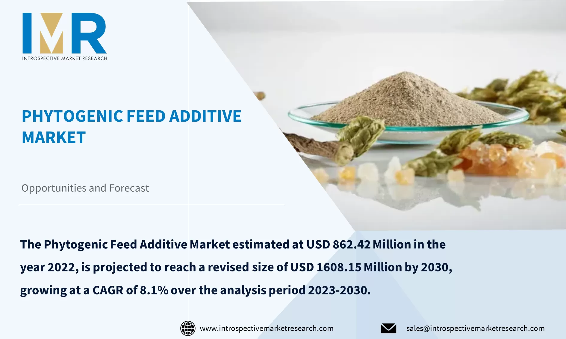Phytogenic Feed Additive Market To Reach USD 1608.15 Billion By Year 2030