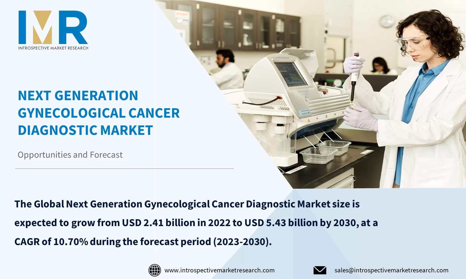 Next Generation Gynecological Cancer Diagnostic Market To Reach USD 5.43 Billion By Year 2030