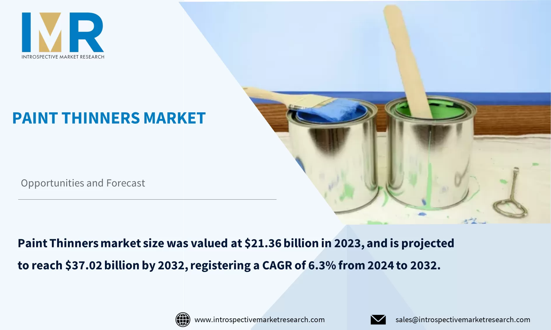 Paint Thinners Market To Reach $37.02 billion By Year 2032