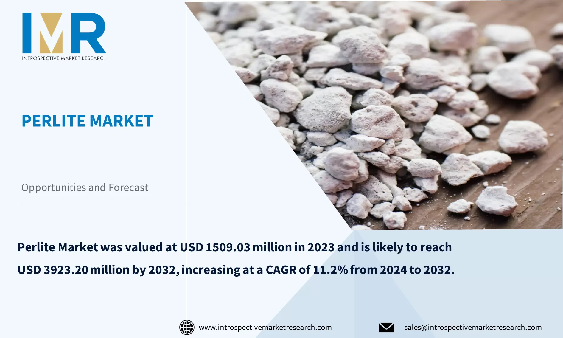 Perlite Market To Reach USD 3923.20 million by 2032