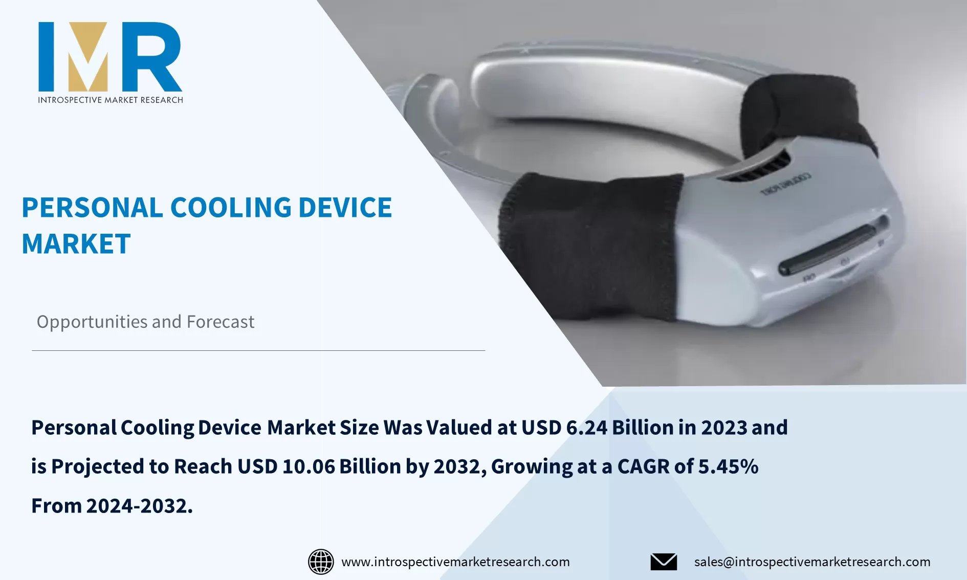 Personal Cooling Device Market To Reach USD 10.06 Billion by 2032