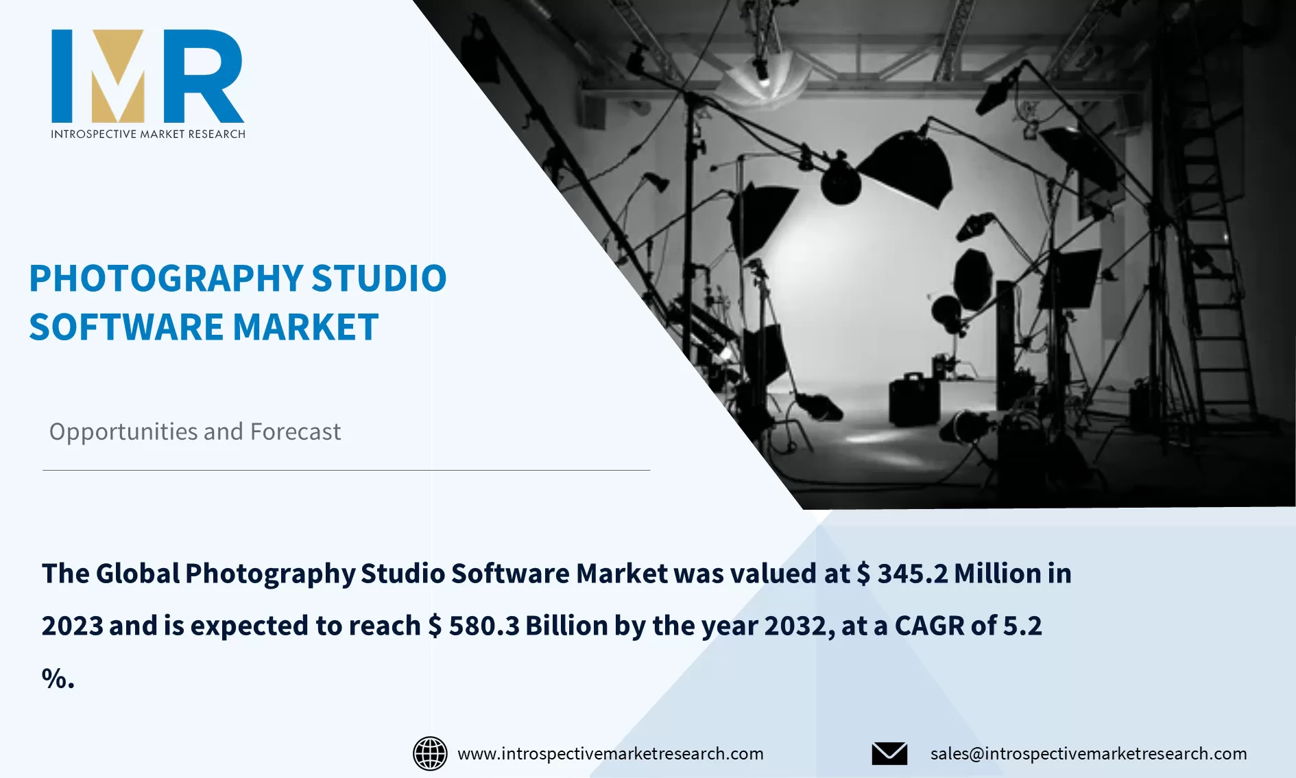 Photography Studio Software Market To Reach USD 580.3 Billion by 2032