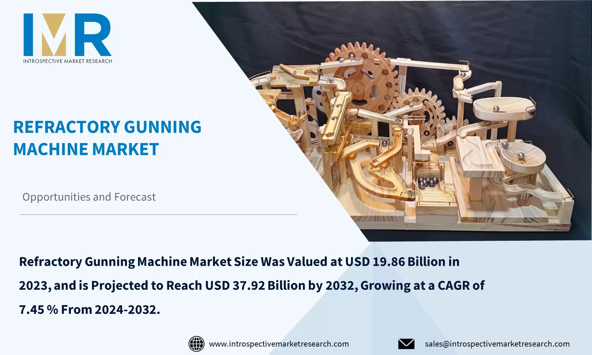 Global Refractory Gunning Machine Market To Reach USD 37.92 Billion By Year 2032