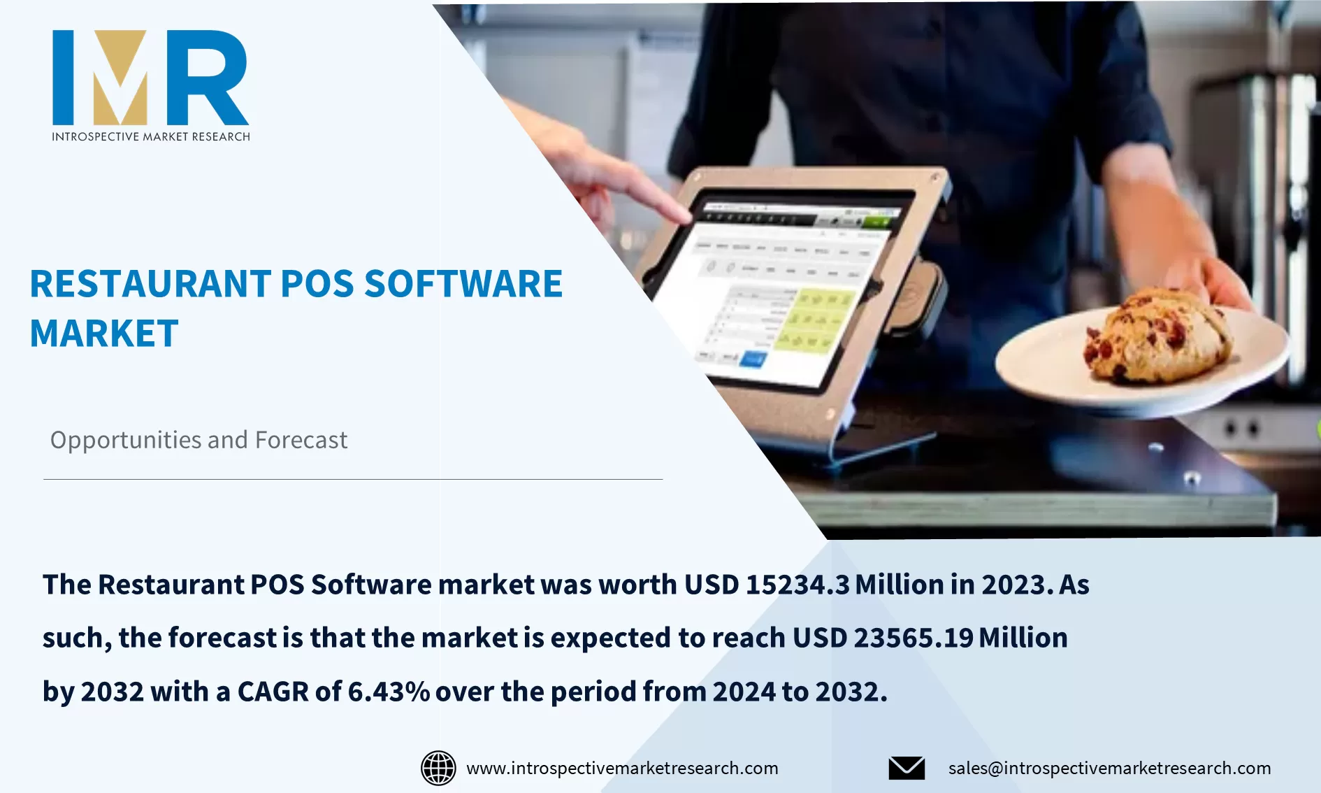 Restaurant POS Software Market To Reach USD 18.43 Billion by Year 2032
