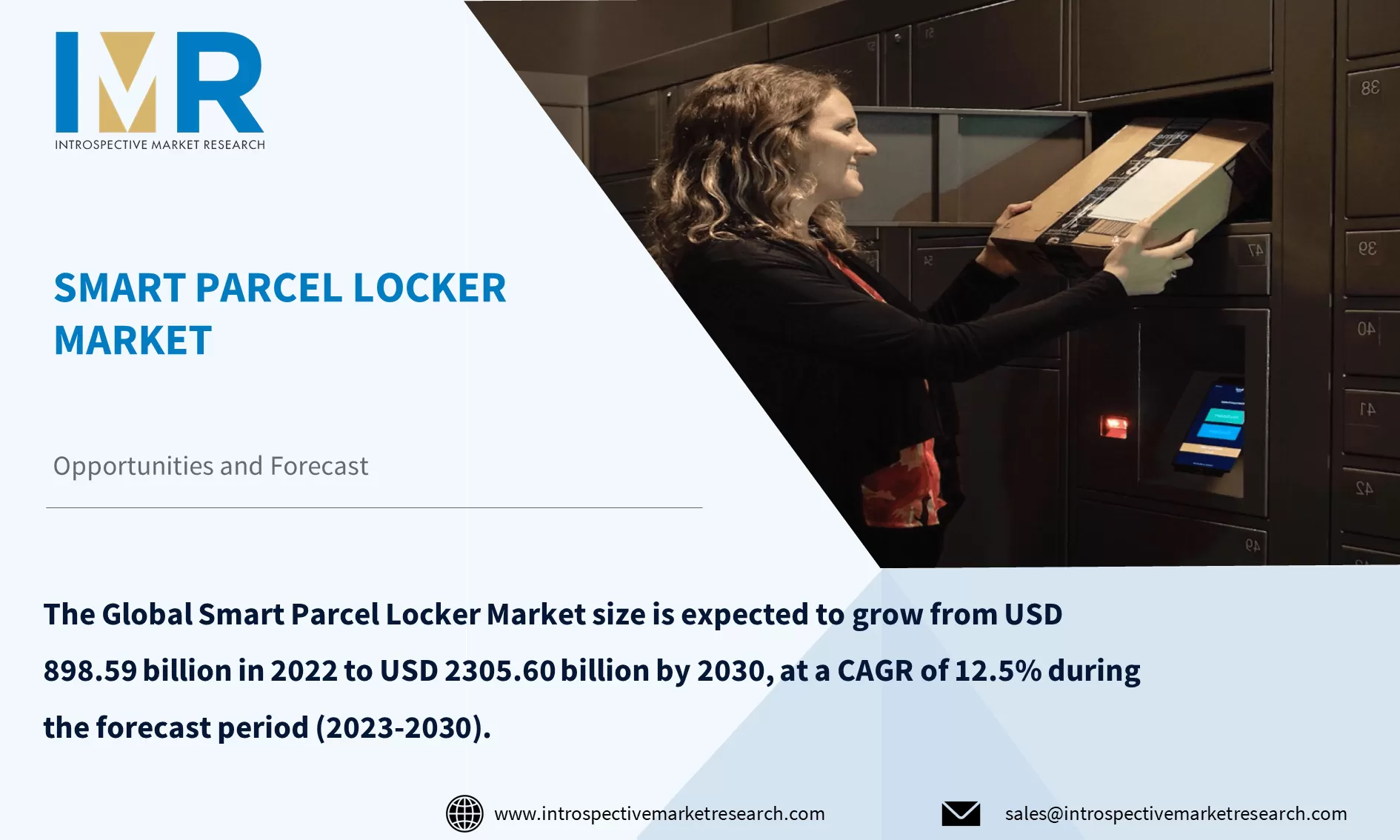 Smart Parcel Locker Market To Reach USD 2605.53 Million by Year 2032