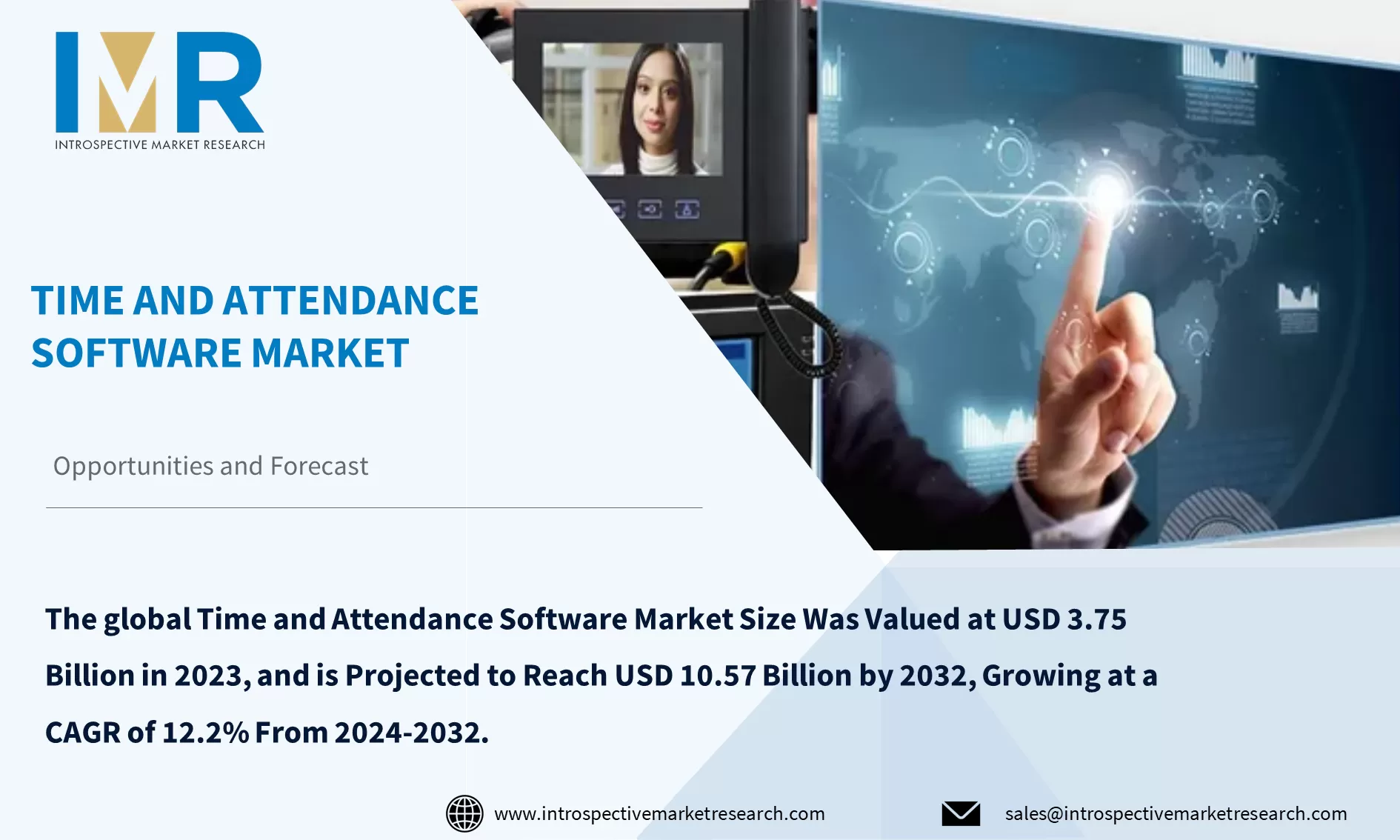 Time and Attendance Software Market To Reach USD 10.57 Billion by 2032