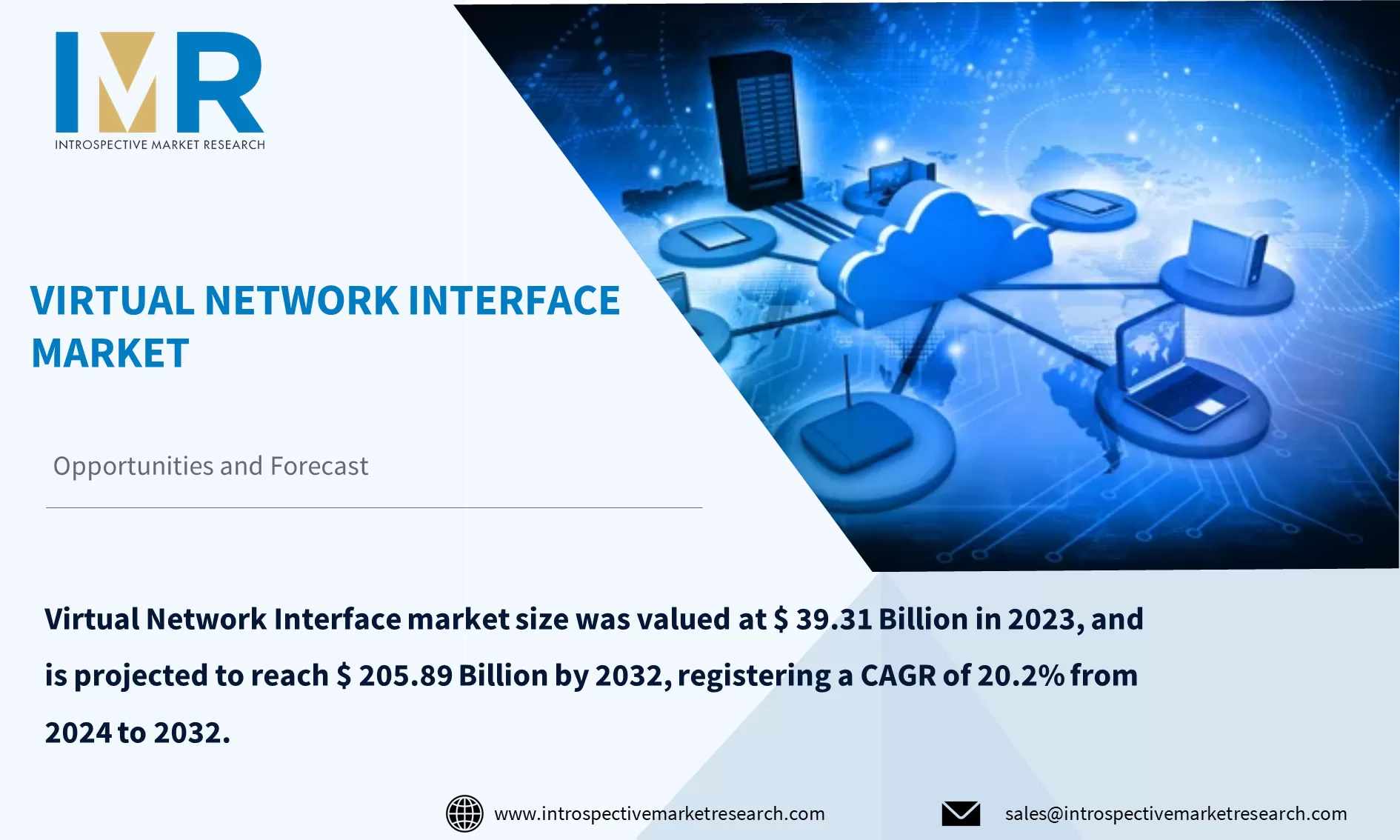 Virtual Network Interface Market To Reach USD 205.89 Billion By Year 2032