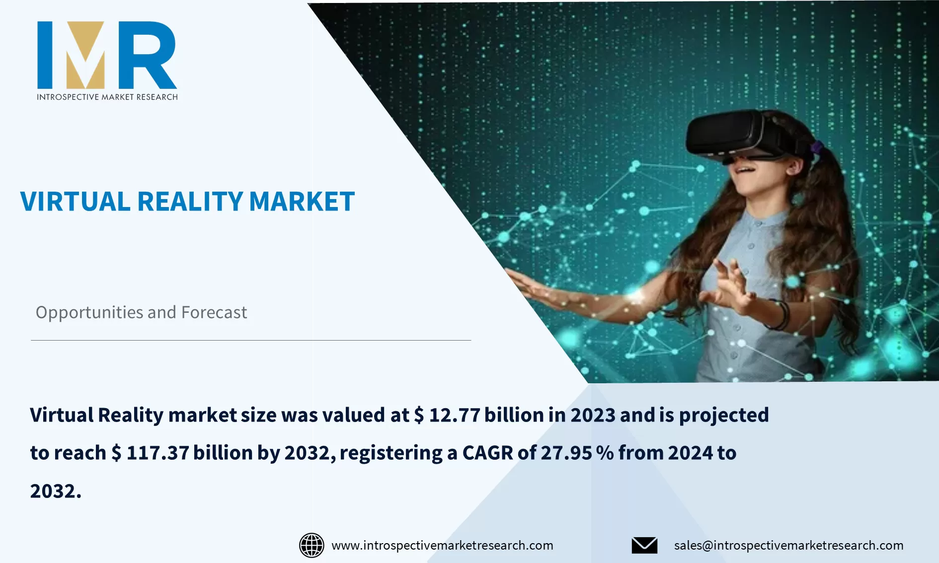Virtual Reality Market To Reach USD 117.37 billion By Year 2032
